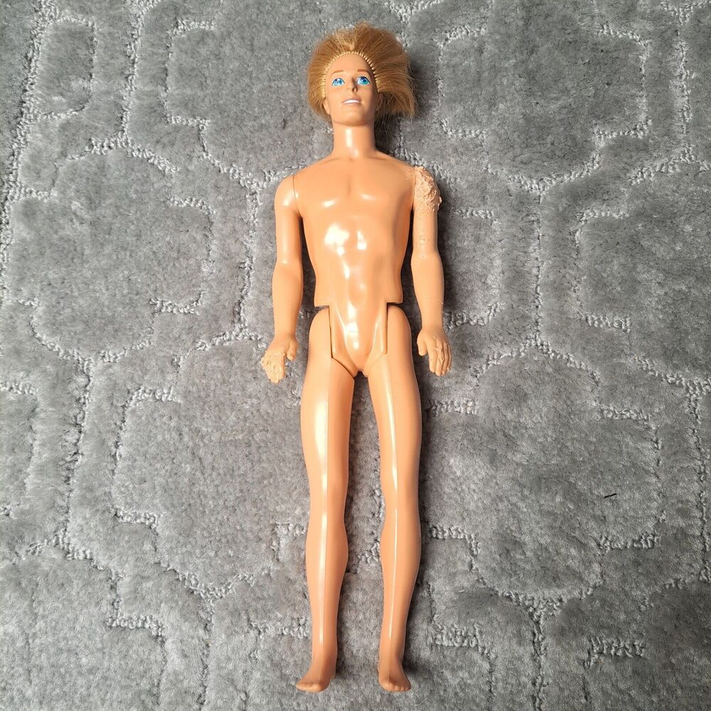 BARBIE KEN DOLL BEAUTY AND THE BEAST MATTEL DOLL ONLY DAMAGED REPLACEMENT PARTS